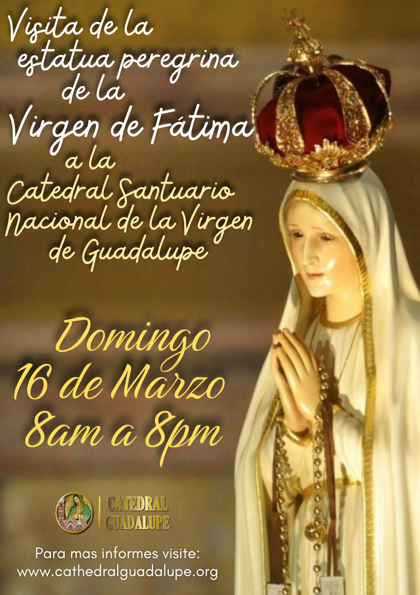 Visita de la Estatua de la Virgen de Fatima